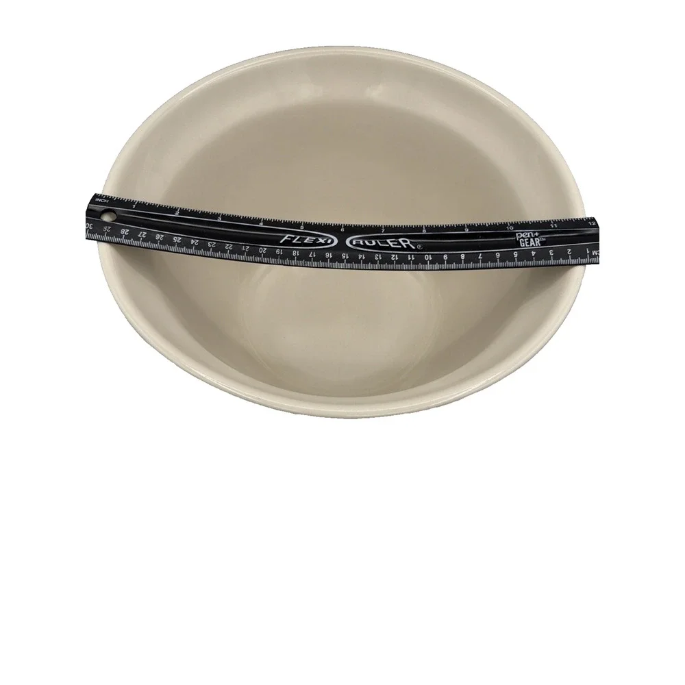 Longaberger Extra Large Mixing Bowl 12 In Green Woven Traditions Pottery Cottage